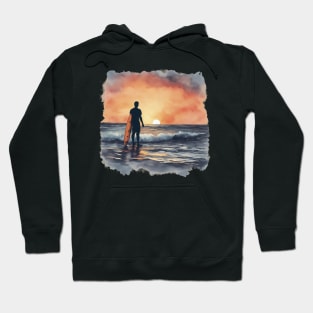 surfer beach Hoodie